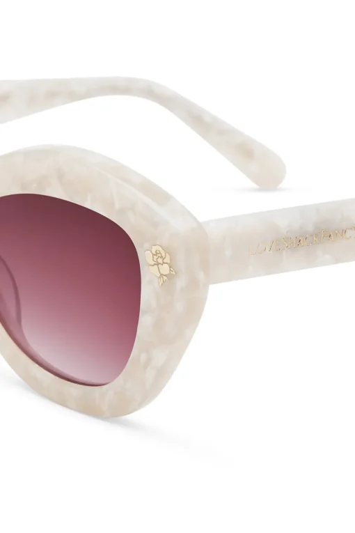 LoveShackFancy Hessel Cat Eye Sunglasses