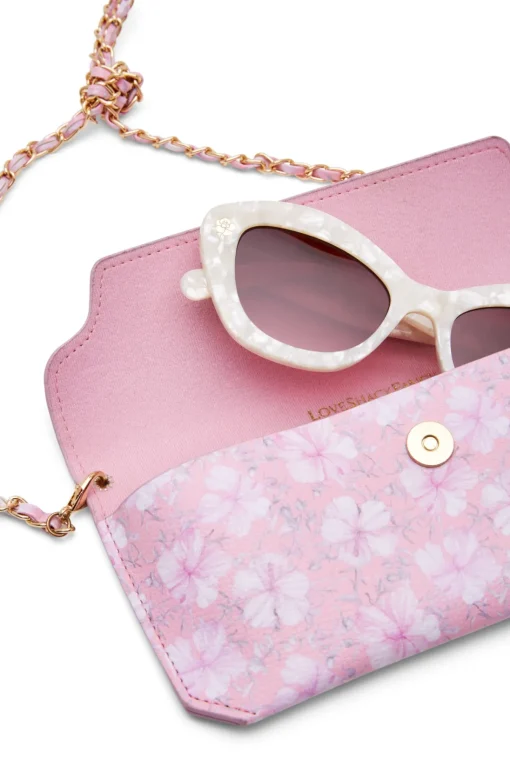 LoveShackFancy Hessel Cat Eye Sunglasses