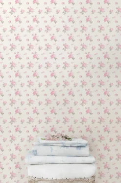 LoveShackFancy Ikat Rose Wallpaper