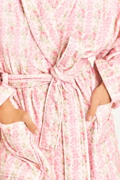 Women LoveShackFancy Indie Cotton Bath Robe