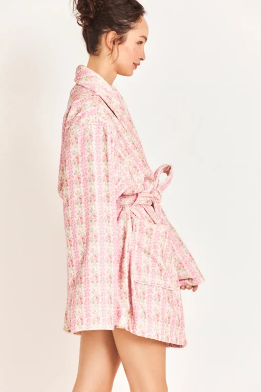 Women LoveShackFancy Indie Cotton Bath Robe