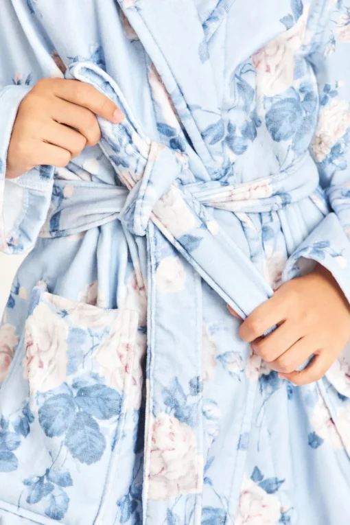 Women LoveShackFancy Indie Cotton Bath Robe