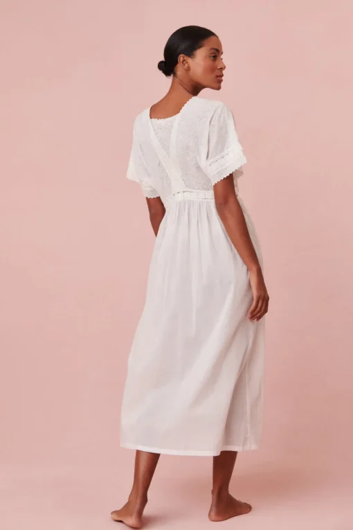 Women LoveShackFancy Iona Cotton Nightgown