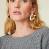 LoveShackFancy Jennifer Fisher X Puffy Heart Stud Earrings