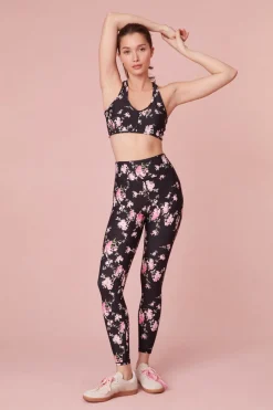 Women LoveShackFancy Jutta High-Rise Performance Floral Leggings