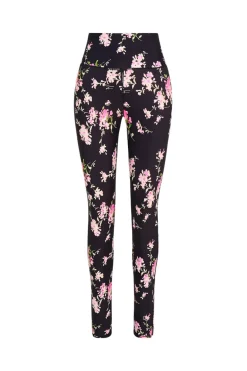 Women LoveShackFancy Jutta High-Rise Performance Floral Leggings