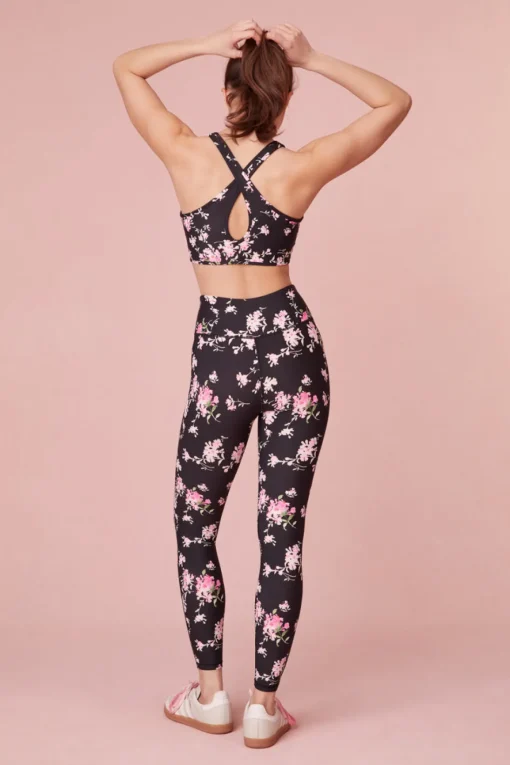 Women LoveShackFancy Jutta High-Rise Performance Floral Leggings