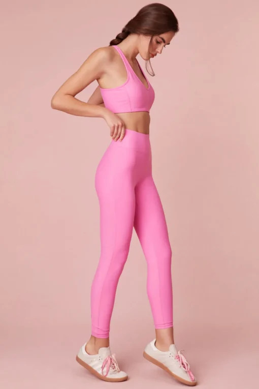 Women LoveShackFancy Jutta High-Rise Performance Leggings