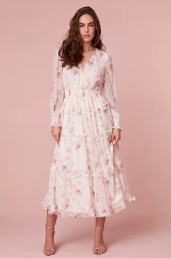 Women LoveShackFancy Kailo Midi Dress