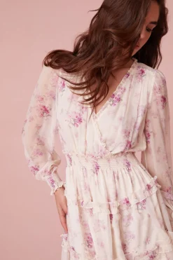 Women LoveShackFancy Kailo Midi Dress