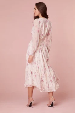 Women LoveShackFancy Kailo Midi Dress