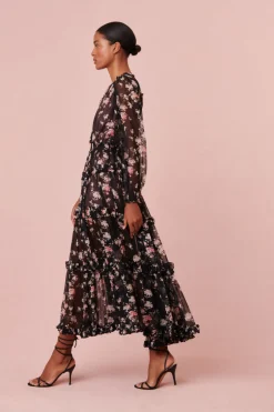 Women LoveShackFancy Kailo Midi Dress