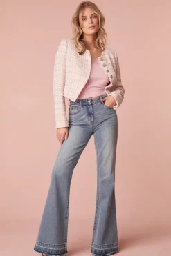 Women LoveShackFancy Kala Flare Jeans