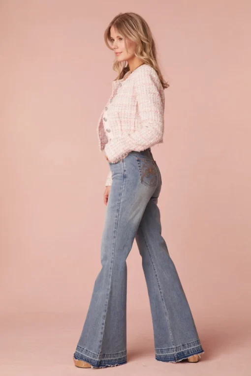 Women LoveShackFancy Kala Flare Jeans