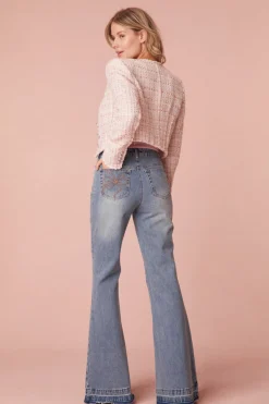 Women LoveShackFancy Kala Flare Jeans