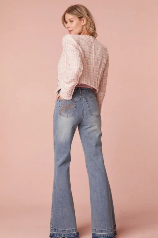 Women LoveShackFancy Kala Flare Jeans