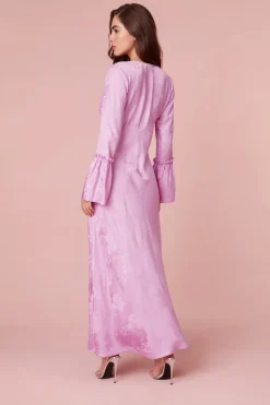 Women LoveShackFancy Kalona Silk Jacquard Maxi Dress