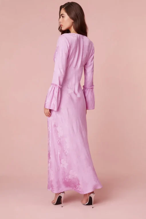 Women LoveShackFancy Kalona Silk Jacquard Maxi Dress