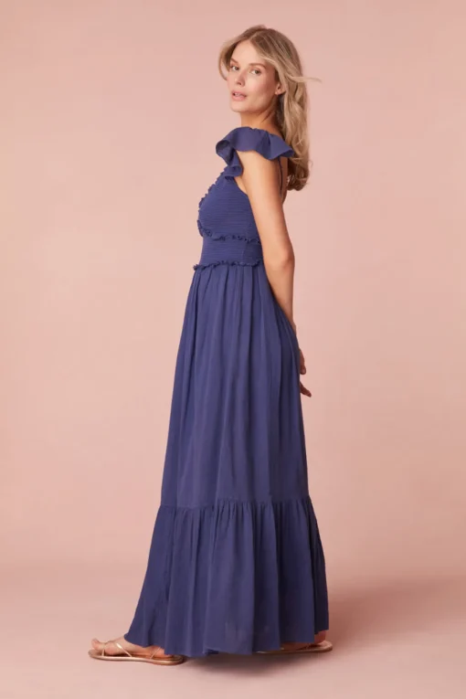 Women LoveShackFancy Katina Cotton Maxi Dress