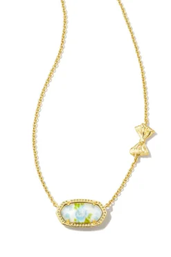 LoveShackFancy Kendra Scott X Gold Elisa Necklace