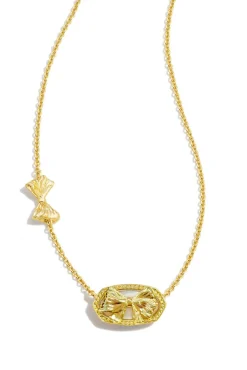 LoveShackFancy Kendra Scott X Gold Elisa Necklace
