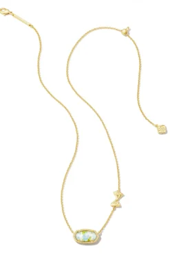 LoveShackFancy Kendra Scott X Gold Elisa Necklace