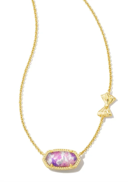 LoveShackFancy Kendra Scott X Gold Elisa Necklace