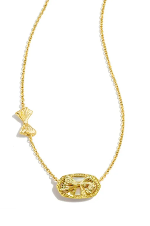LoveShackFancy Kendra Scott X Gold Elisa Necklace