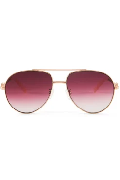 LoveShackFancy Lalita Aviator Sunglasses