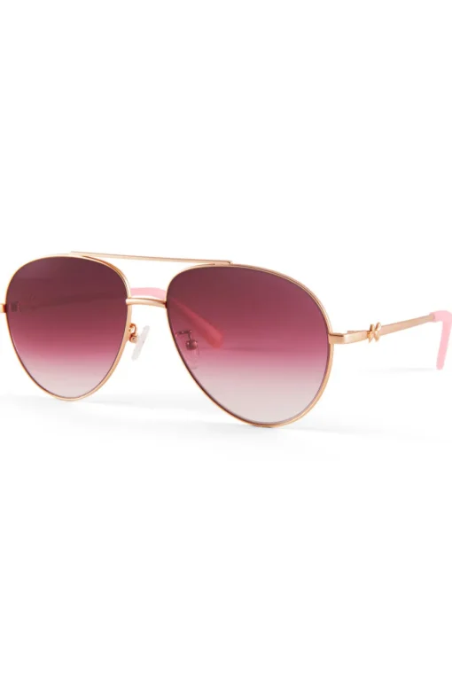 LoveShackFancy Lalita Aviator Sunglasses