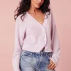 Women LoveShackFancy Lawrence Knit Bow Cardigan
