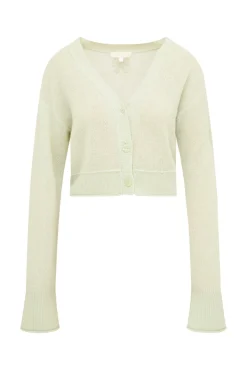 Women LoveShackFancy Lawrence Knit Bow Cardigan
