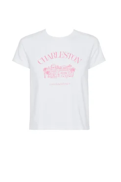 Women LoveShackFancy Lia City Graphic Tee