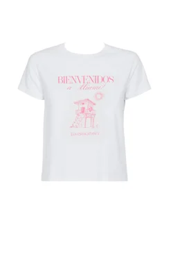 Women LoveShackFancy Lia City Graphic Tee