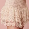 Women LoveShackFancy Limina Ruffle Mini Skirt