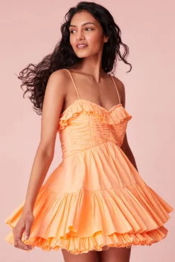 Women LoveShackFancy Linny Mini Dress
