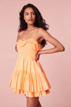 Women LoveShackFancy Linny Mini Dress