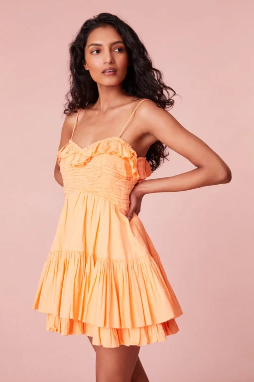 Women LoveShackFancy Linny Mini Dress
