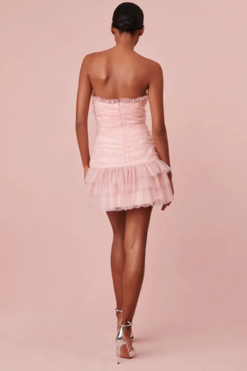 Women LoveShackFancy Lolisa Mini Tulle Dress