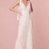 Women LoveShackFancy Lora Lace Maxi Dress