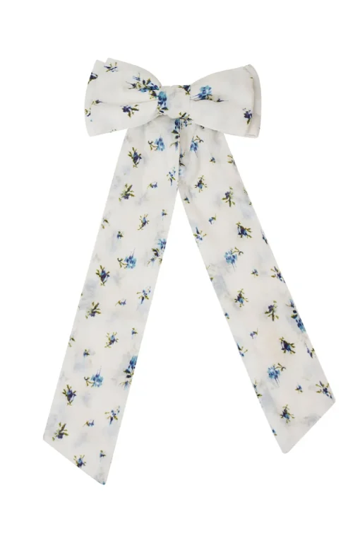 LoveShackFancy Lorna Floral Barrette Bow