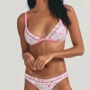 Women LoveShackFancy X Hurley Reversible Cheeky Bikini Bottom