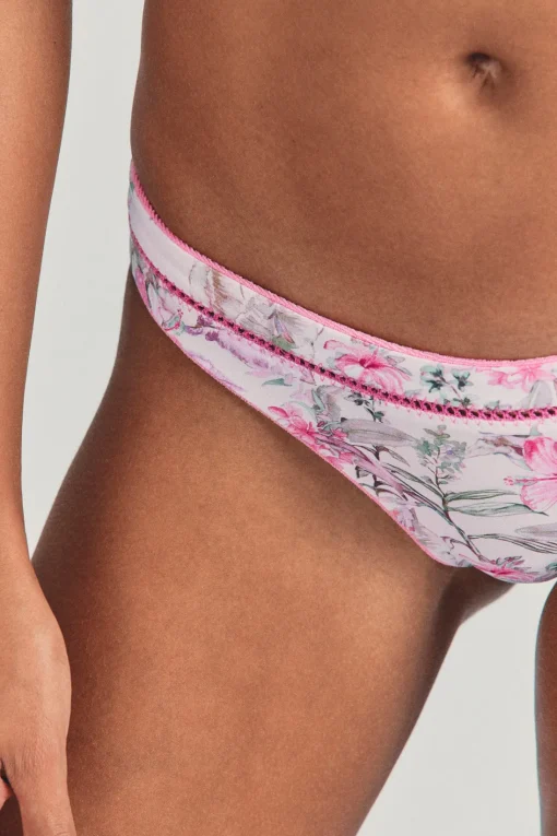 Women LoveShackFancy X Hurley Reversible Cheeky Bikini Bottom
