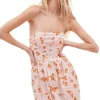 Women LoveShackFancy Luxie Floral Midi Dress