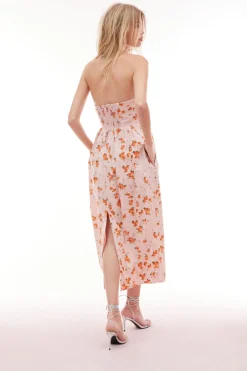 Women LoveShackFancy Luxie Floral Midi Dress
