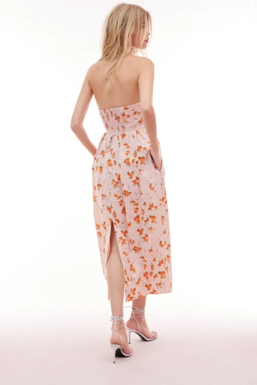 Women LoveShackFancy Luxie Floral Midi Dress