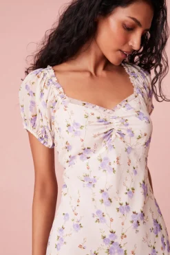 Women LoveShackFancy Madara Floral Maxi Dress