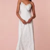Women LoveShackFancy Manuela Midi Slip Dress