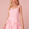 Women LoveShackFancy Marsinia Cotton Smocked Dress