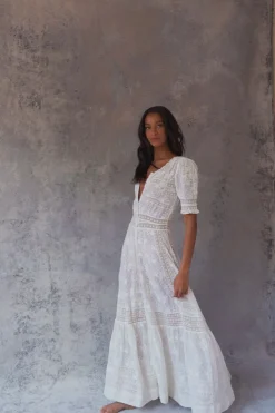 Women LoveShackFancy Minka Maxi Dress